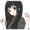BlackHairGirlEmoji 13