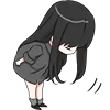 BlackHairGirlEmoji 26