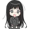 BlackHairGirlEmoji 28