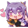 KeqingWaifuEmoji 16