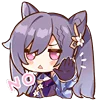 KeqingWaifuEmoji 26