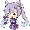 KeqingWaifuEmoji 32