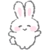 WhiteBunnyEmoji 1