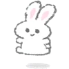 WhiteBunnyEmoji 2