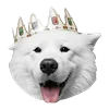WhiteDogEmoji 7