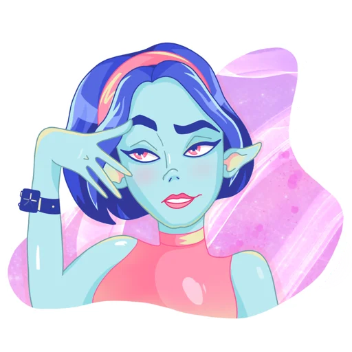 GirlAlien 4