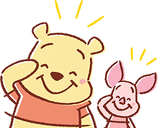 LINE_Pooh_and_Piglet_Lovely 1