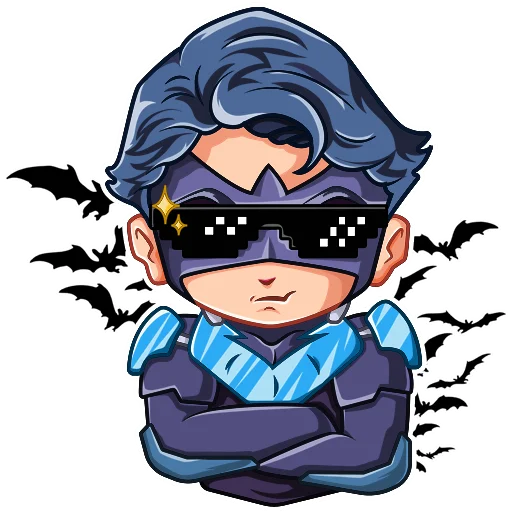 Nightwing_stickers 2