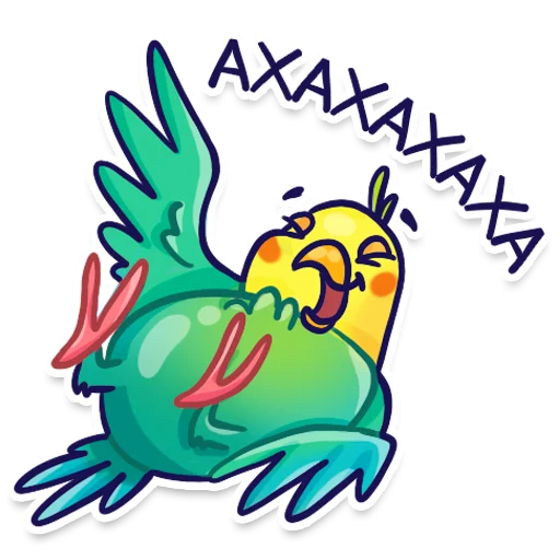 Parrot_stickers 5