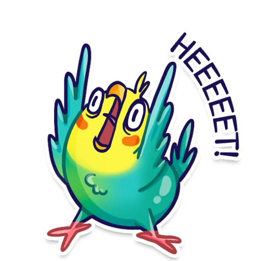 Parrot_stickers 9