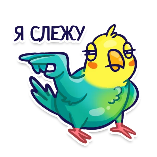 Parrot_stickers 10