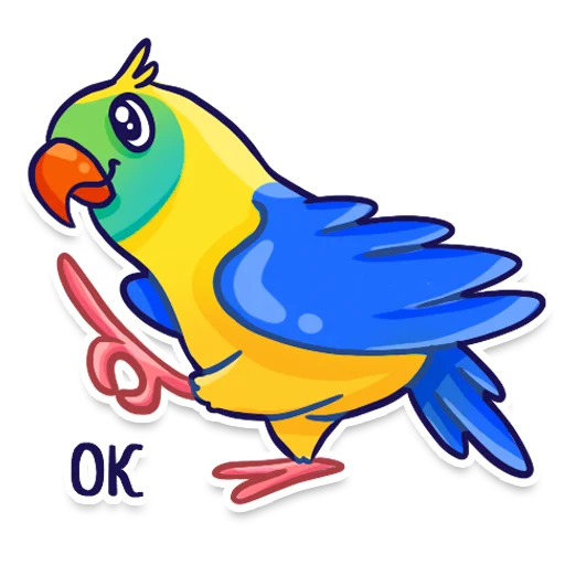 Parrot_stickers 17