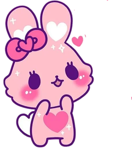 PinkBunny_stickers 2