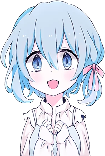 LINE_Light_Blue_Girl 2