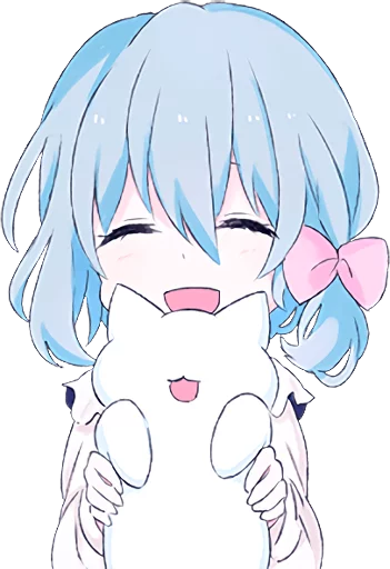 LINE_Light_Blue_Girl 3