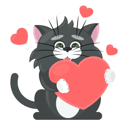 darkcatstickers 1
